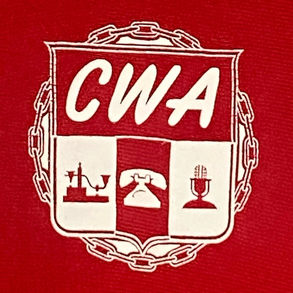 Vintage 90’s Communications Workers Of America Crewneck Sweatshirt Made In USA L - Picture 2 of 7